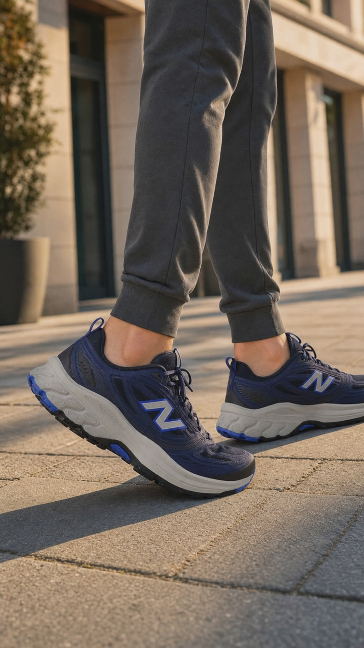 Zapatillas deportivas de mujer New Balance M410 Fresh Foam de ajuste ancho in Negro - Image 1