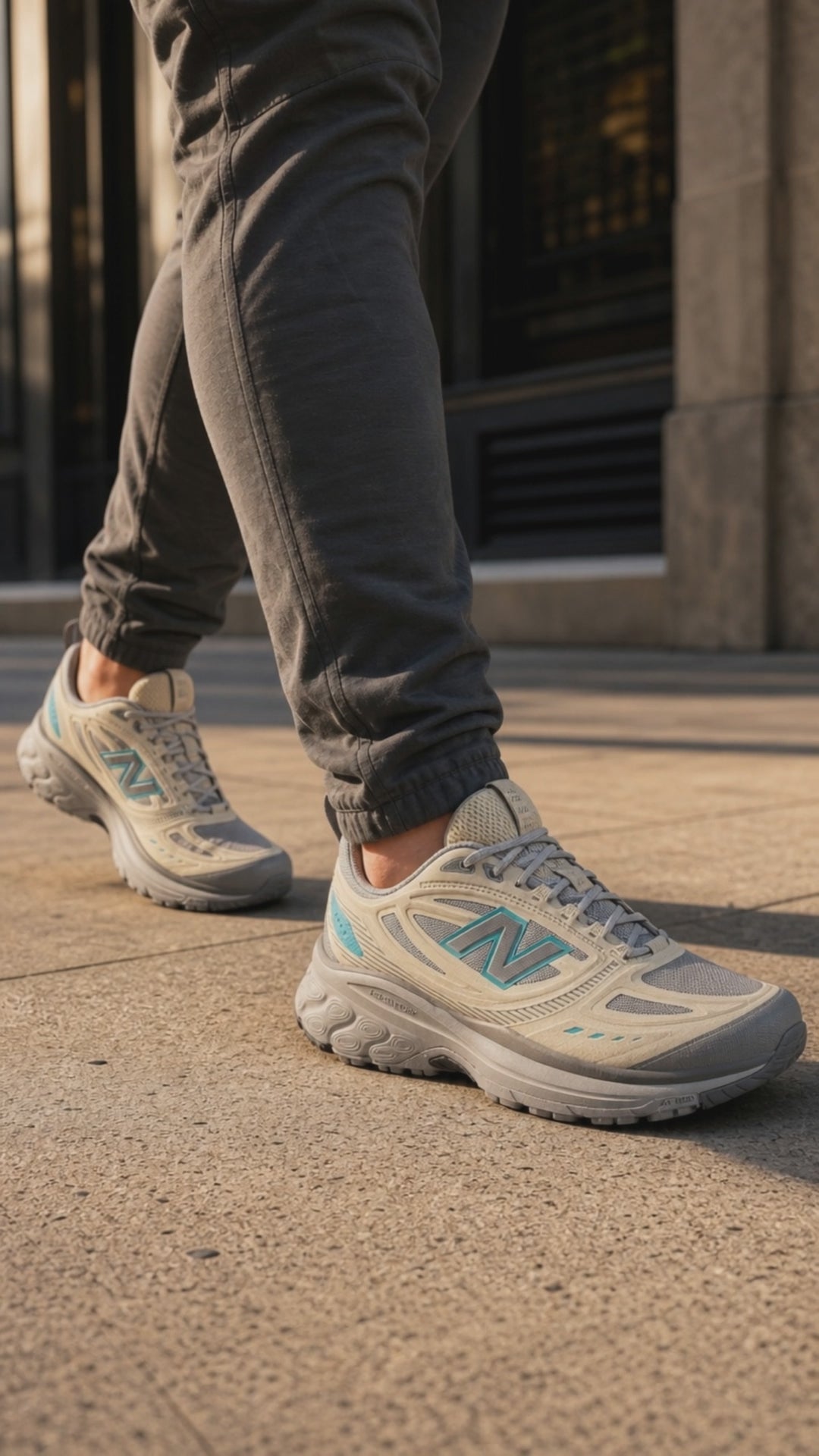 Zapatillas de hombre New Balance M410 Fresh Foam de horma ancha in Negro - Image 15