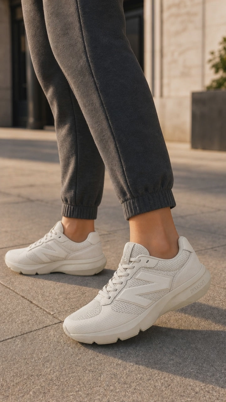 Zapatillas New Balance U8002IH Dynasoft de mujer de ajuste ancho in Beige - Image 2