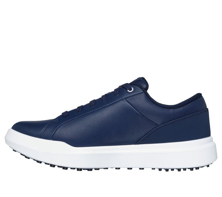 Zapatillas de golf impermeables Skechers 214128 Go Golf Drive 6 de ajuste holgado para hombre in Blanco negro - Image 1