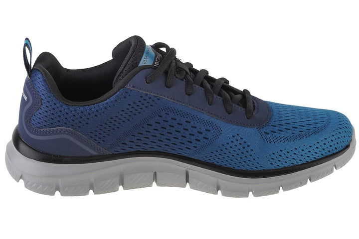 Skechers 232399 Track-Ripkent Walking Trainers de ajuste ancho para hombre in Negro/Carbón - Image 1