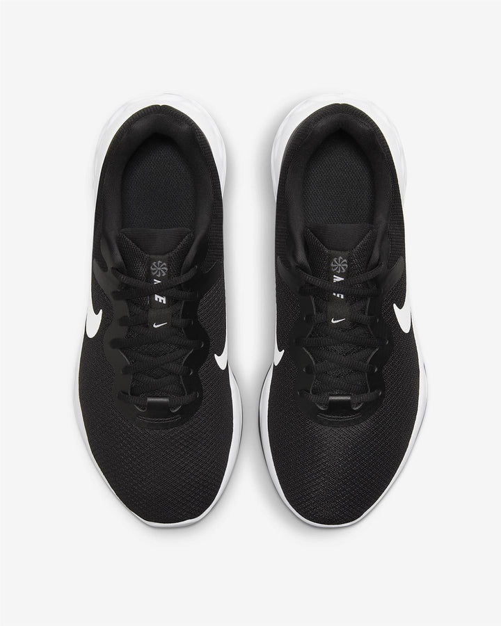Hombre Wide Fit Nike DD8475-003 Revolution 6 Zapatillas de running in Blanco negro - Image 1
