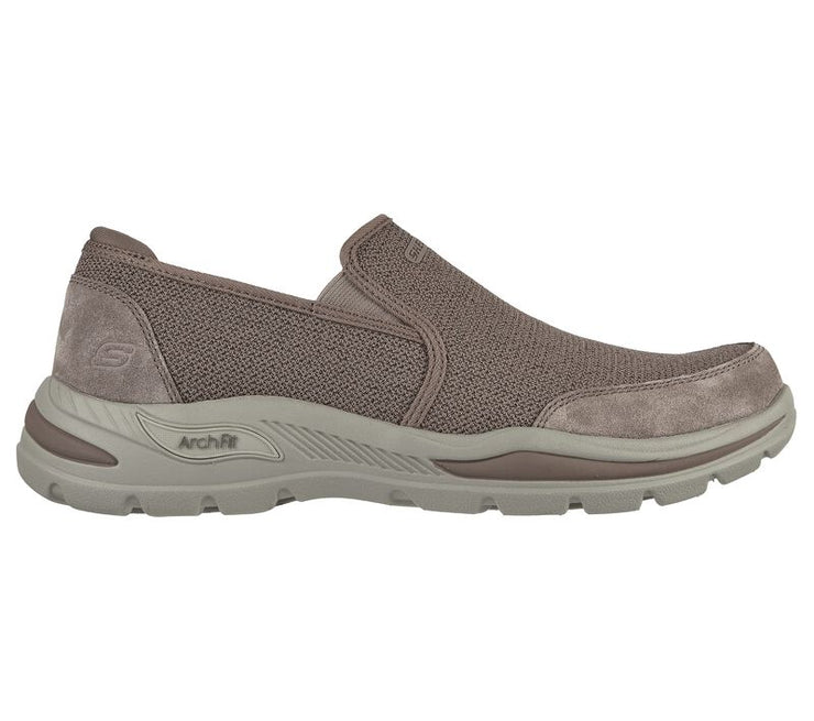 Hombre Wide Fit Skechers Motley Ratel 204509 Arch Fit Trainers