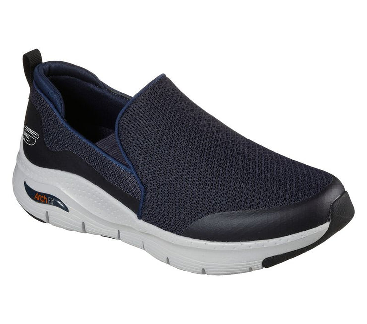 Hombre Wide Fit Skechers SK232043 Arch Fit Banlin Walking Trainers