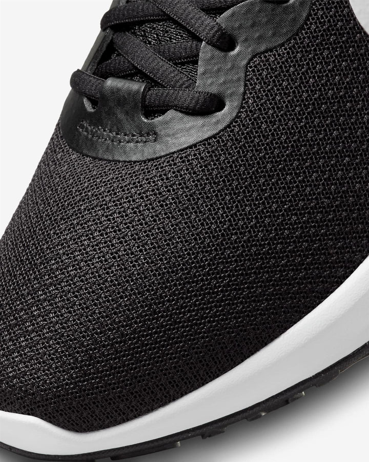 Hombre Wide Fit Nike DD8475-003 Revolution 6 Zapatillas de running in Blanco negro - Image 1