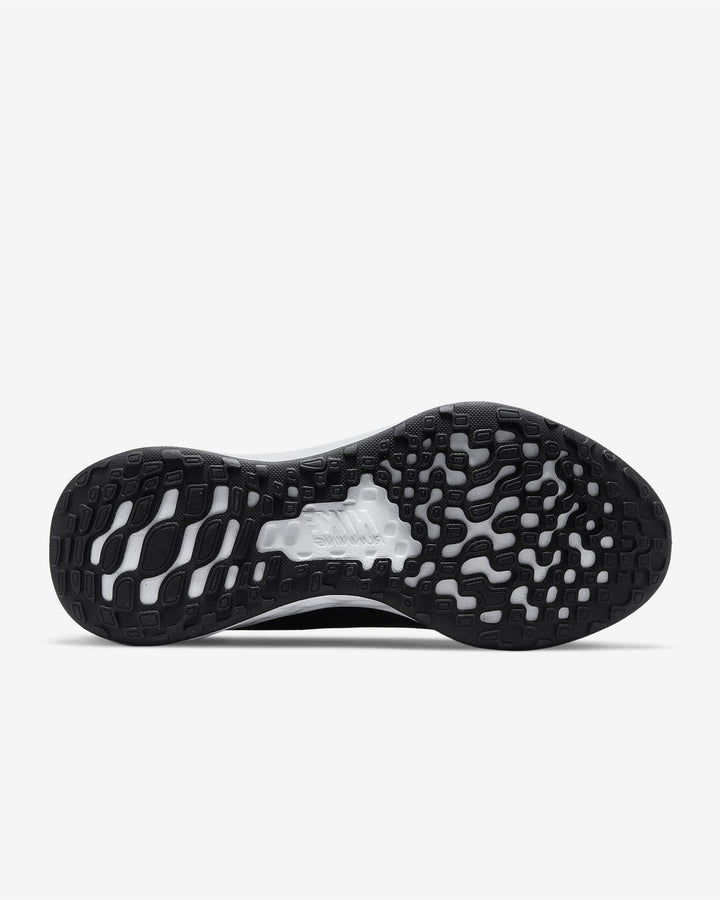 Hombre Wide Fit Nike DD8475-003 Revolution 6 Zapatillas de running in Blanco negro - Image 1