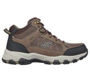 Skechers 204477 Selmen Melano Chocolate Extra Wide Walking Hiking Boots-1