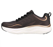 Skechers de ajuste ancho para mujer 149837 D'lux Fitness Pure Glam Walking Trainers