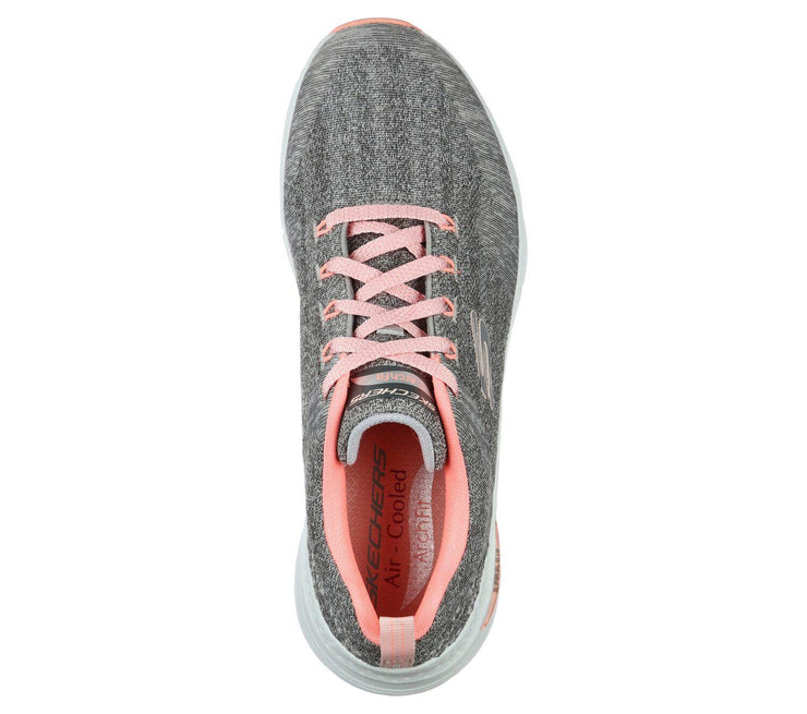 Mujer Wide Fit Skechers Comfy Wave 149414 Arch Fit Entrenadores