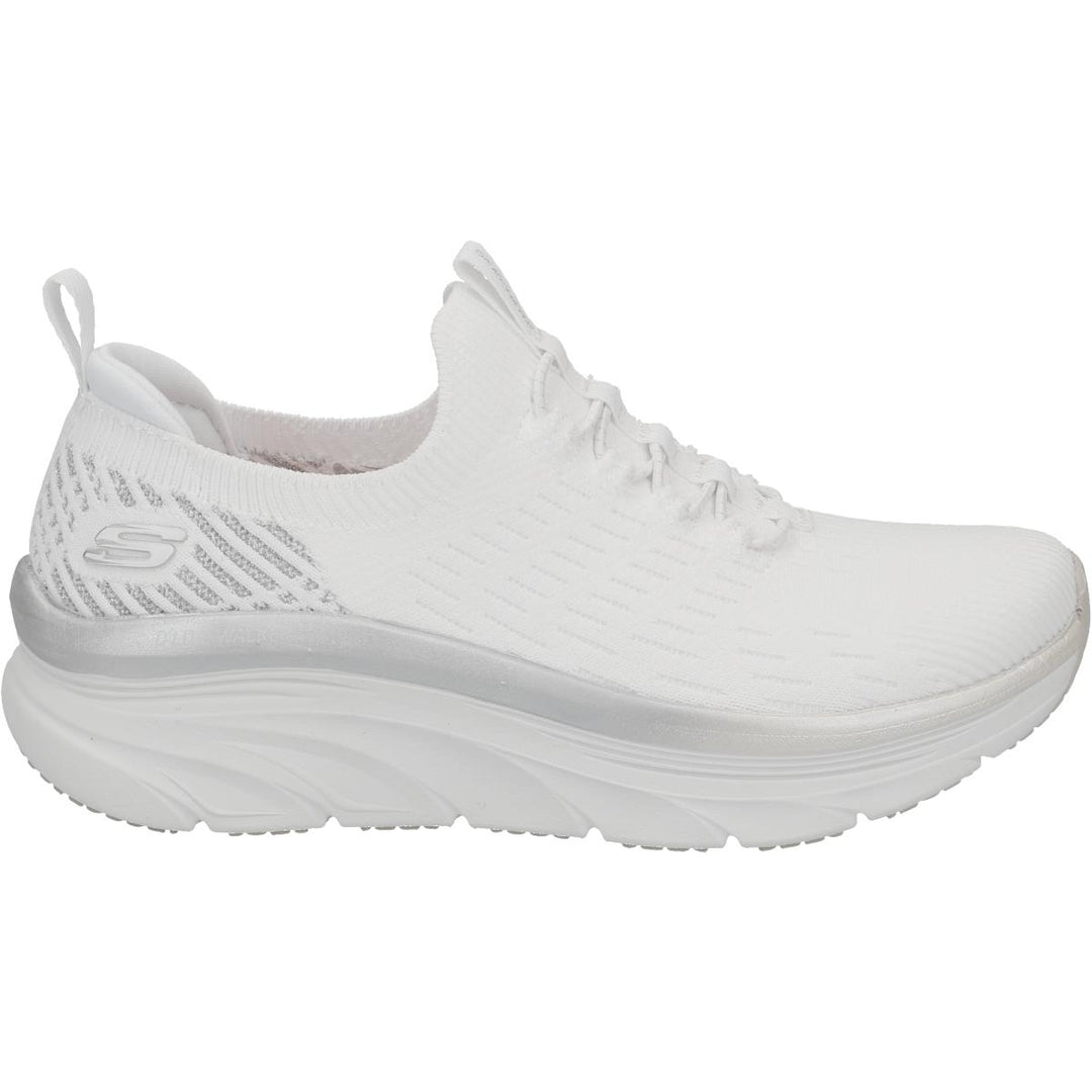 Skechers de corte ancho para mujer Let It Glow- 149366 D'lux Walker Relaxed Fit Trainers