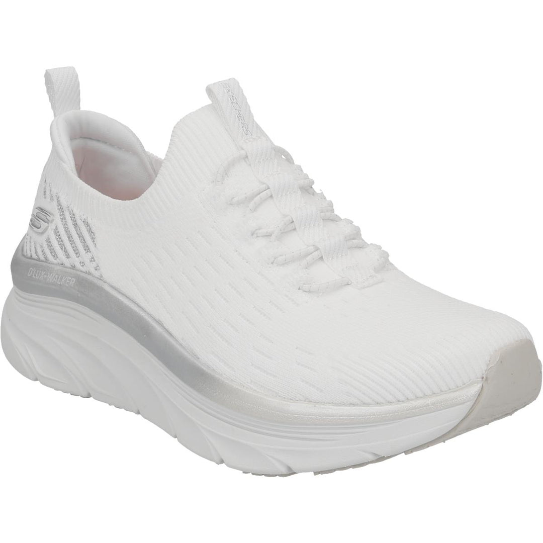 Skechers de corte ancho para mujer Let It Glow- 149366 D'lux Walker Relaxed Fit Trainers