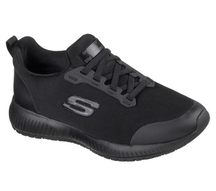 Zapatillas de senderismo para mujer Skechers Squad Sr 77222 de ajuste ancho