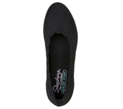 Zapatos sin cordones para mujer Skechers 158156 Cleo Flex Wedge Spellbind de ajuste ancho