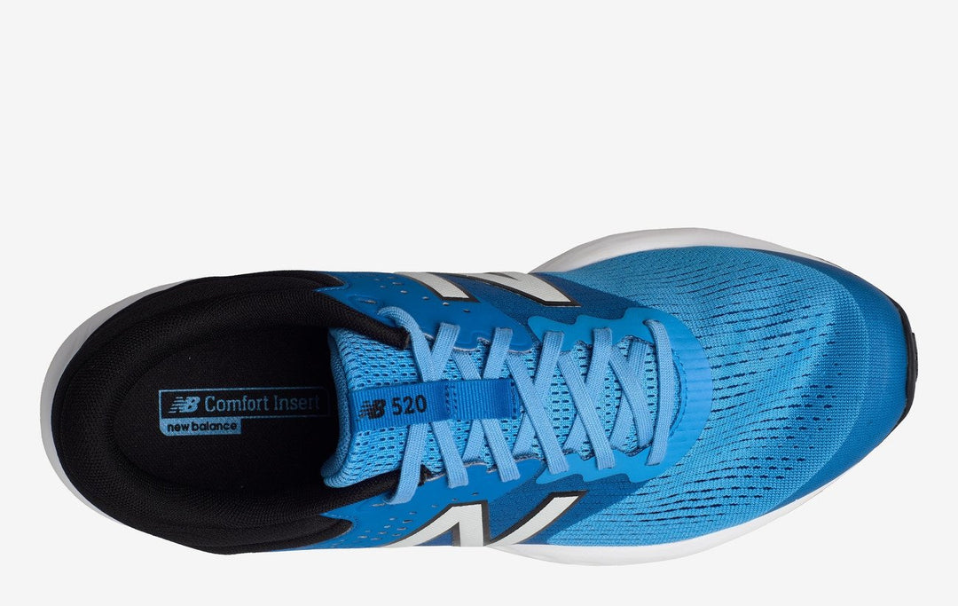 Mujer Wide Fit New Balance M520CL7 Walking &amp; Running Trainers - Azul claro/Negro